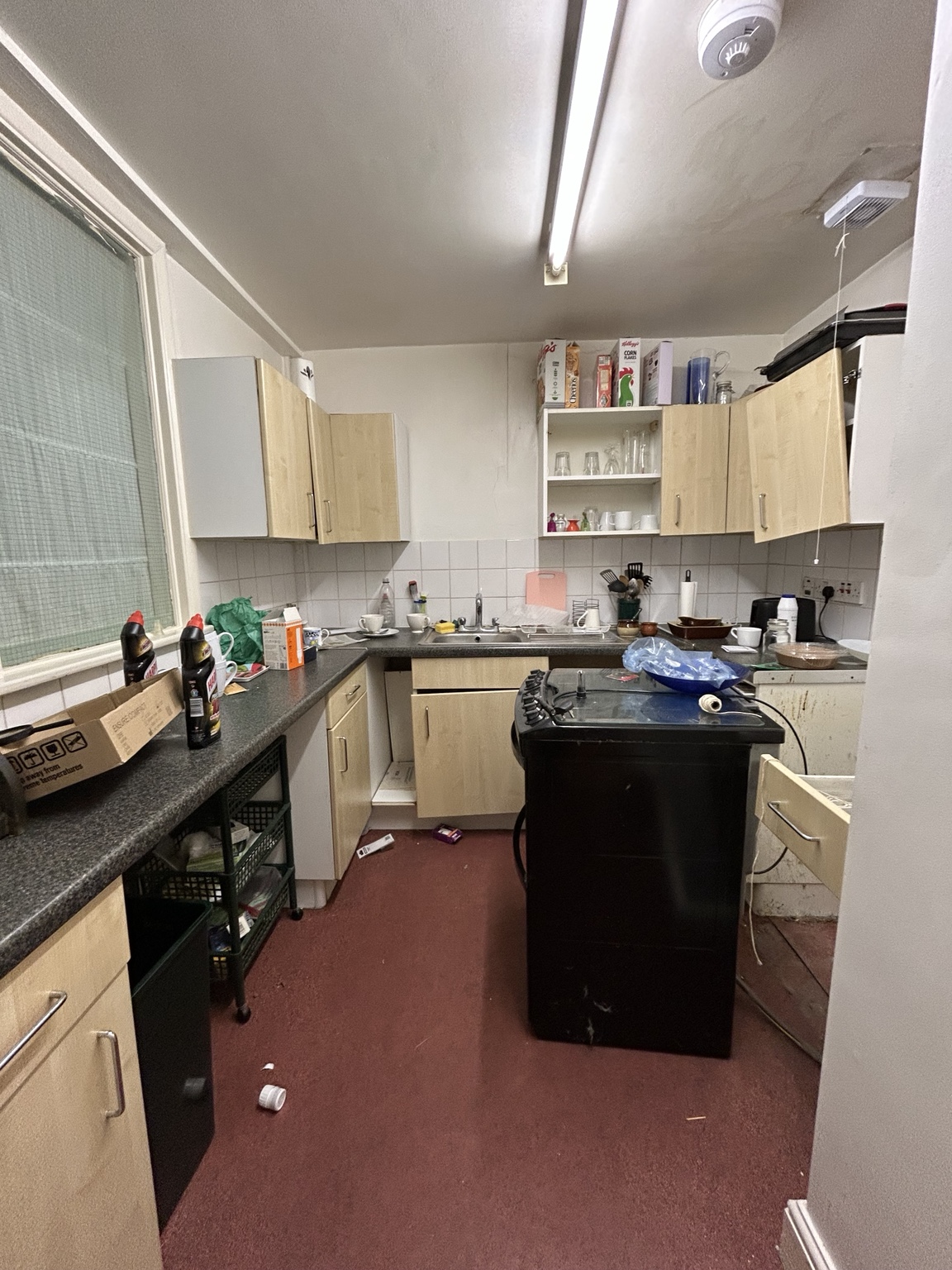 Kitchen before