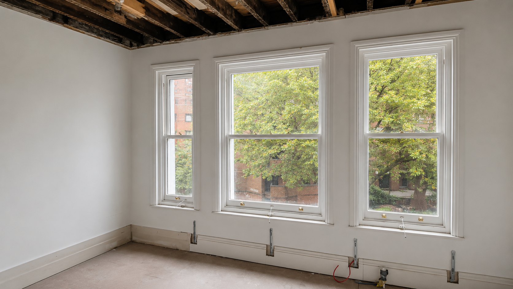 Flat 4 before — room 4