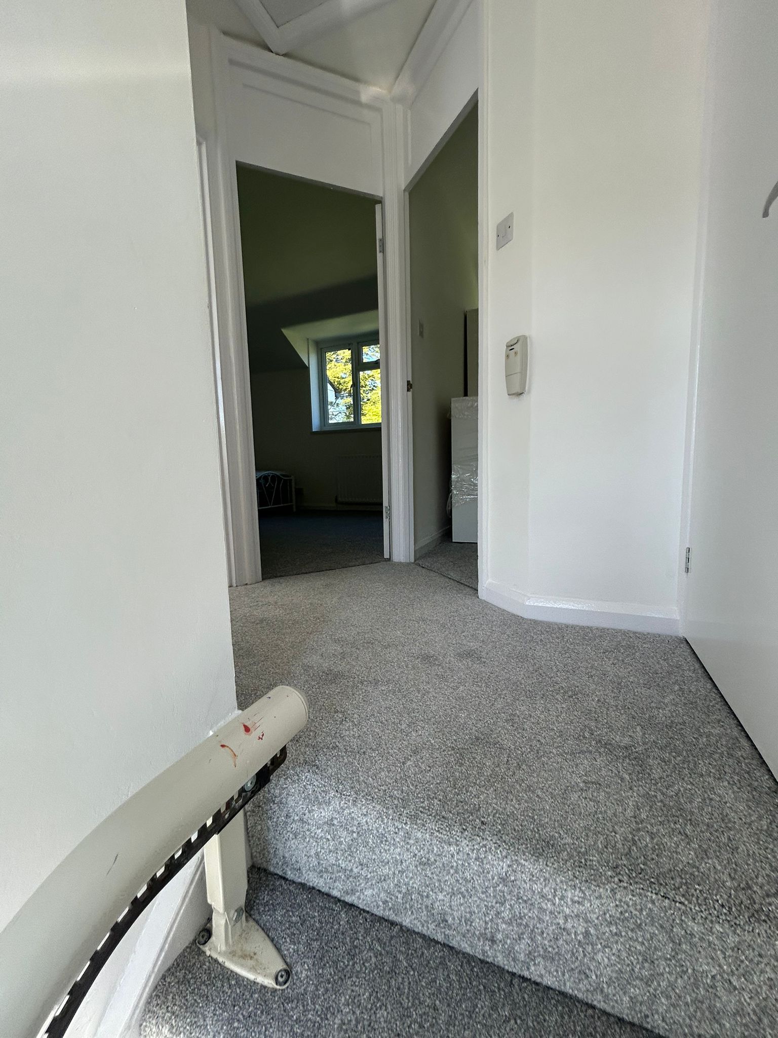 Finished flooring room
