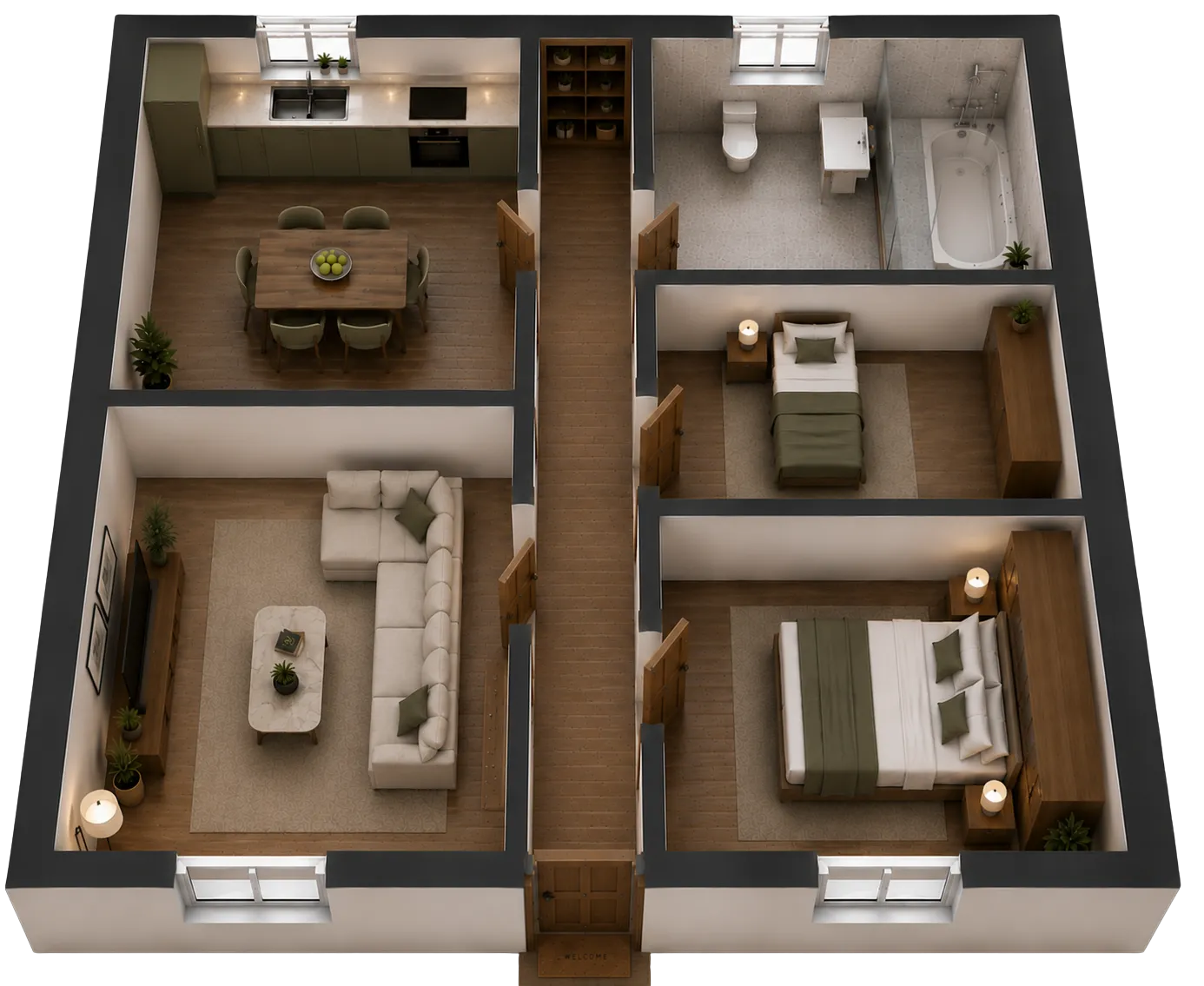 Completed renovation by SBB Group